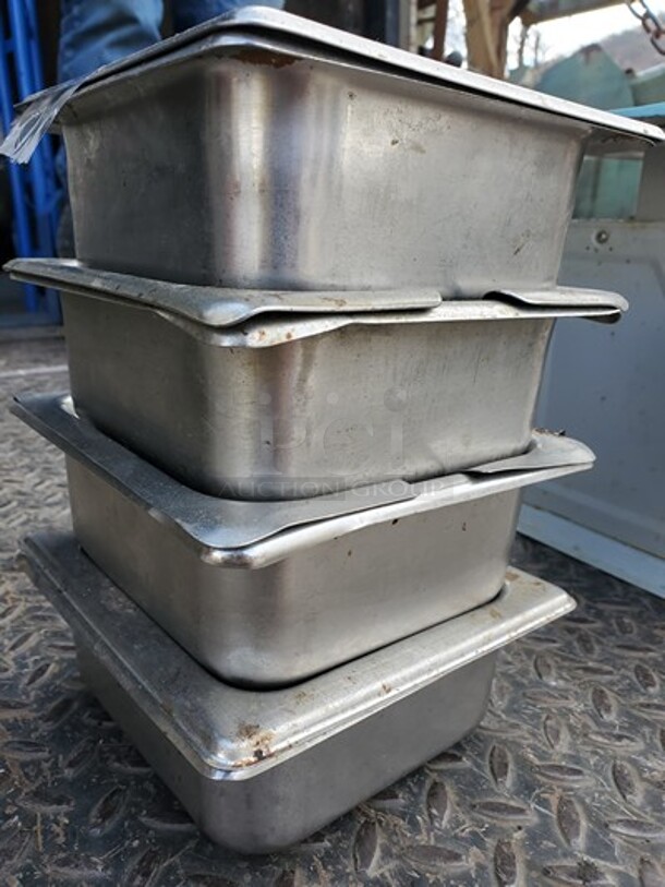 Stainless Steel Food Pan. 