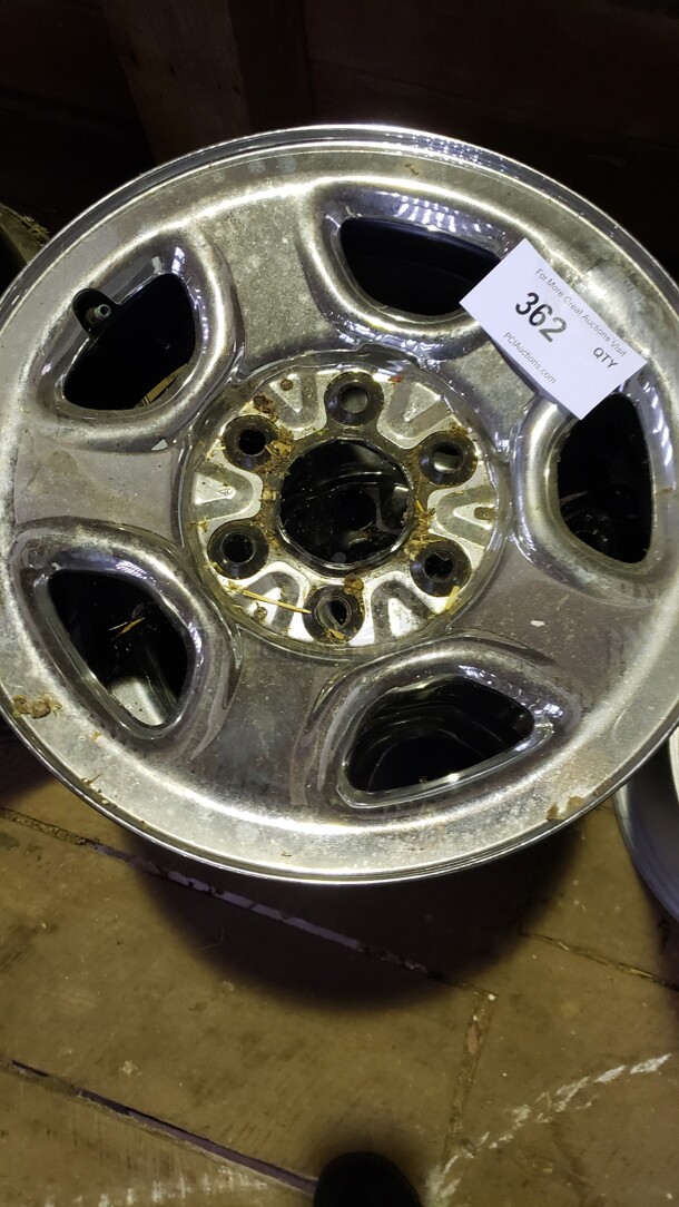 Lot of Three 17" Wheels

(Location 3) - Image 2 of 2