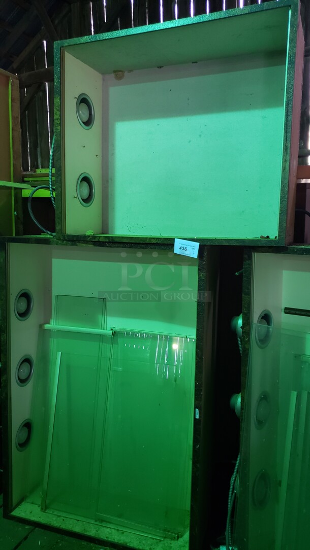 Lot of Miscellaneous Display Cabinets

(Location 3) - Image 1 of 3