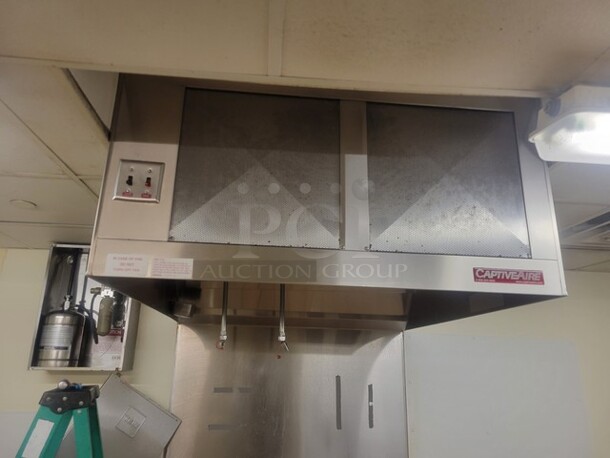 Captiveaire Systems Exhaust Hood 42" X 26" X 42" Model 4224 VH1 - Image 1 of 5