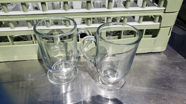 Lot of 22 Glasses and a 25-Compartment Glass Rack! - Image 1 of 2
