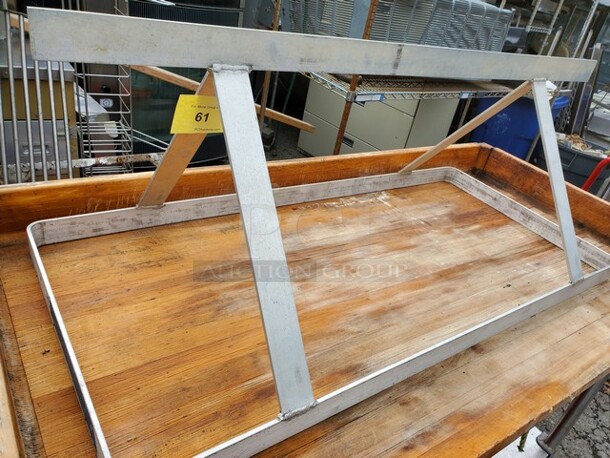 48" Table-Mount Pot Rack 48"X22 1/2"X 18 - Image 1 of 3