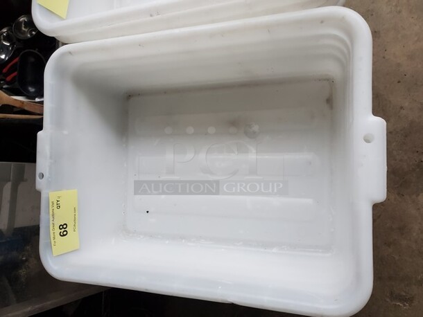 Utility Tote - 20 x 15 x 7", WHITE BIDX4 - Image 2 of 2