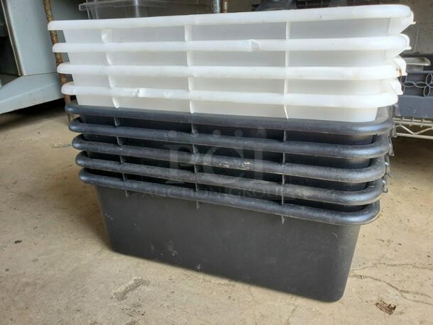ALL ONE MONEY Lot of 13 (20"X15"X7") Storage Container!  - Image 2 of 2