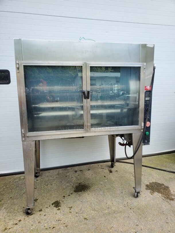HARDT INFERNO NAT GAS COMMERCIAL ROTISSERIE OVEN|58"X38"X72"|Tested and Working! - Image 2 of 9