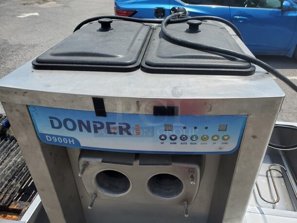DONPER D900H Ice Cream Machine 230V 22X27X55 - Image 9 of 9