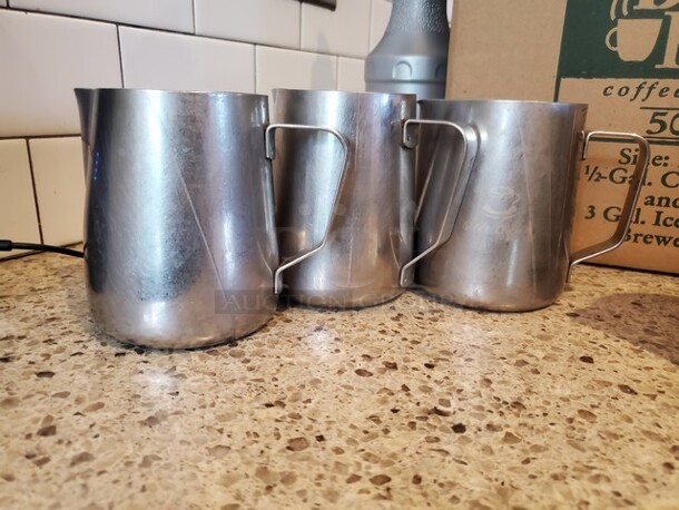 Stainless Steel Creamer  - Image 3 of 3
