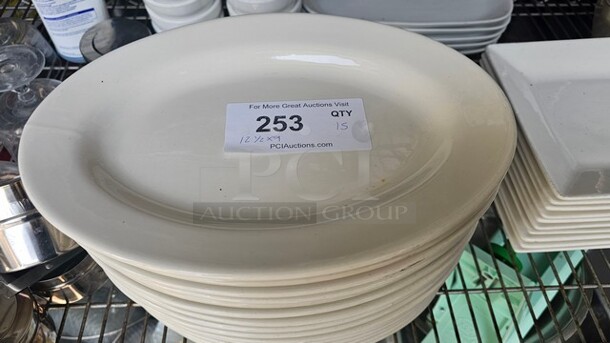 Lot of 15 Oval Plates - Image 1 of 3