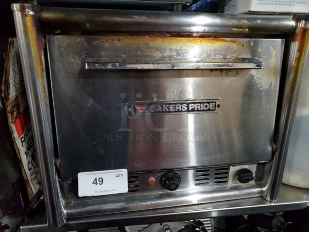 Bakers Pride Countertop Stone Deck Oven Electric Oven
208/240 V
2850 W - Image 1 of 5