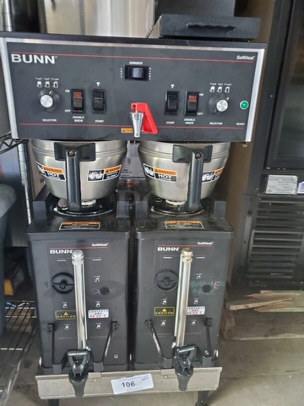 Satellite Coffee Brewer Dual SH Soft Heat Stainless, 120/240V - Image 1 of 6