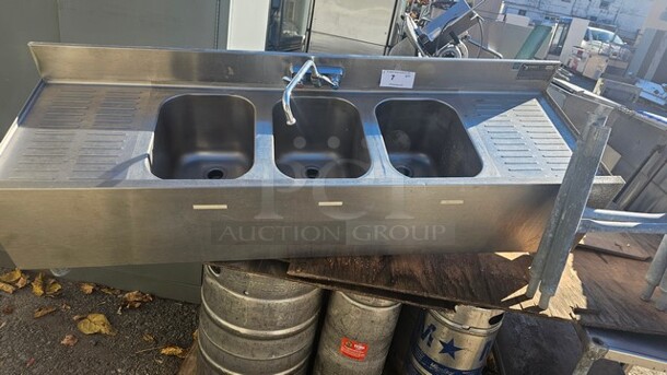 Eagle 3 Compartment Sink - Image 1 of 5