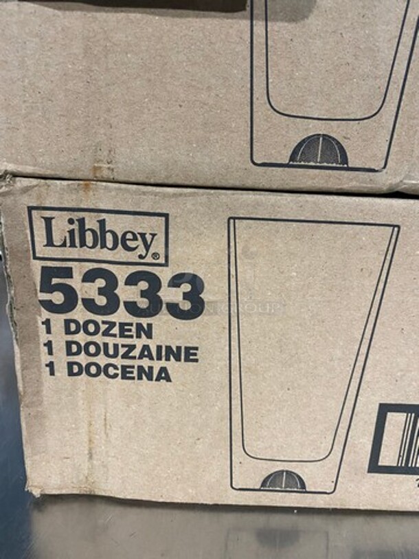 NEW! IN THE BOX! Libbey 16 OZ Basketball Mixing Glasses! - Image 3 of 10