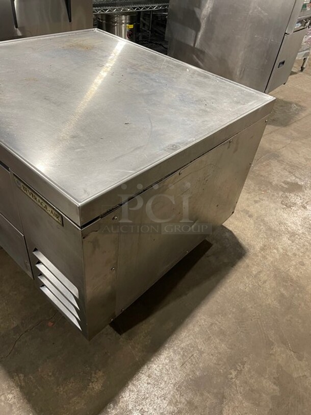 Nice! Beverage Air Commercial Refrigerated 2 Drawer Chef Base! All Stainless Steel! On Casters! 115V 1 Phase! Model: WTRCS36-1-003 SN: 12304156! - Image 2 of 10