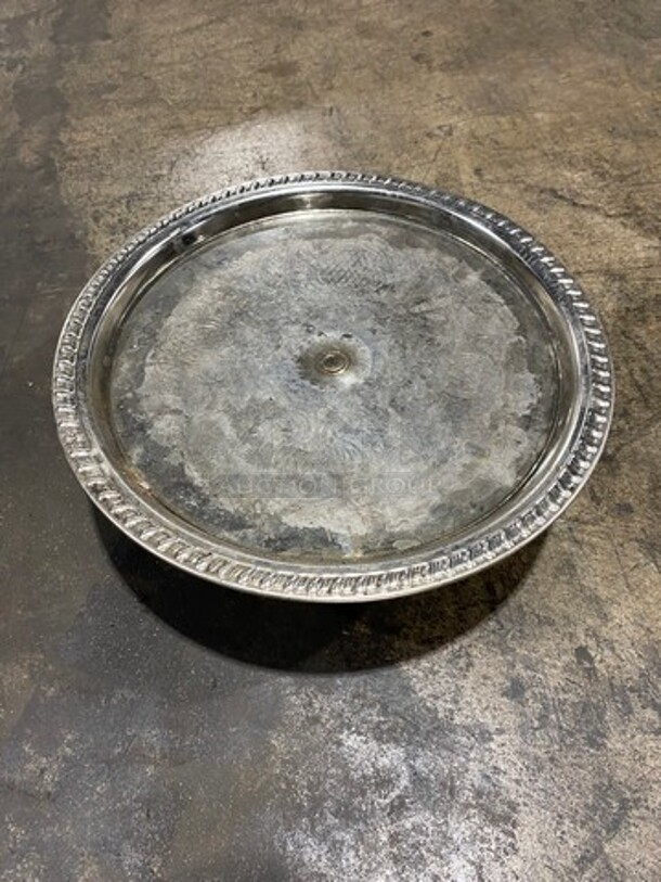 ALL ONE MONEY! Cart Full Stainless Steel Cake Display Stands! - Image 2 of 4
