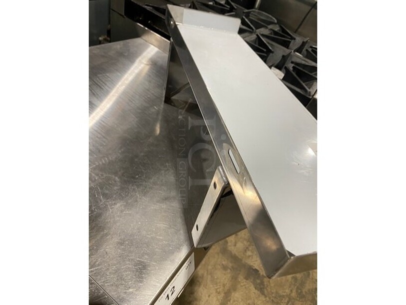 All Stainless Steel! Wall Mount Shelf - Image 5 of 5