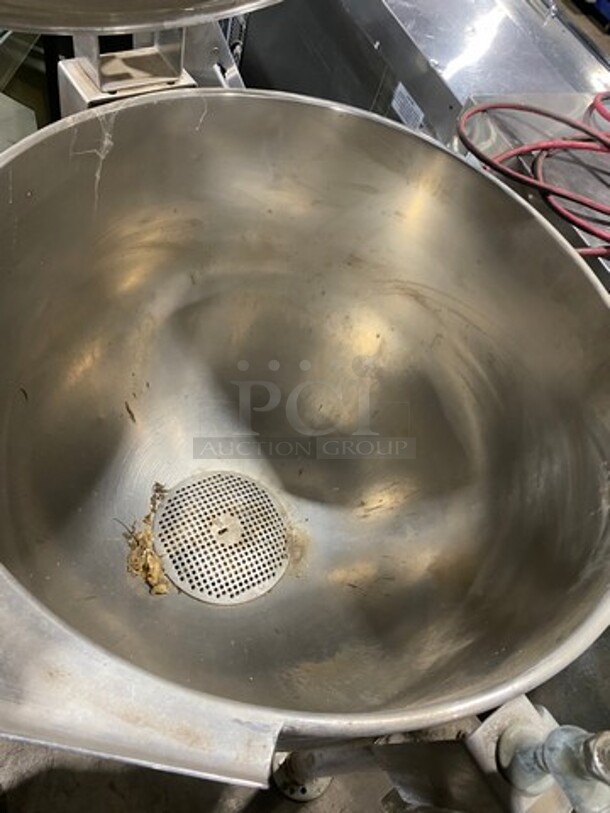 Groen Commercial Direct Steam Tilted Soup Kettle! All Stainless Steel! On Legs! - Image 4 of 8