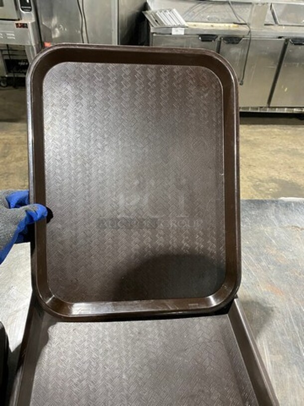 Carlisle Brown Poly Food Serving Trays! 14x Your Bid! - Image 3 of 5