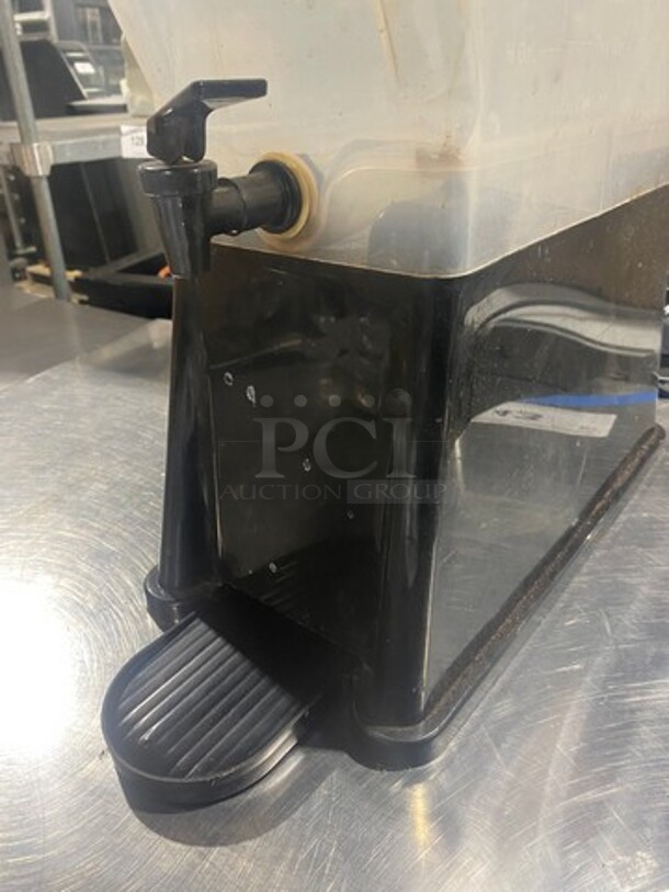 Countertop Beverage Dispenser! Clear And Black Poly! - Image 7 of 7