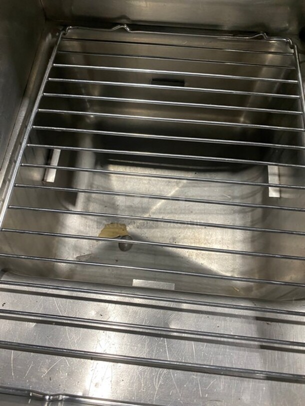 Nice! Keating All Stainless Steel Natural Gas Powered 1 Bay Pasta Cooker With Rinse Station Combo! On Casters! 115V 60HZ 1Phase Model 14pasta Serial PG41330 - Image 6 of 10