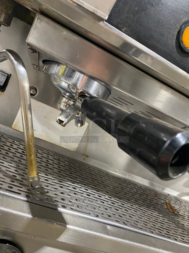 NICE! Conti Xeos Commercial Countertop 2 Group Espresso Machine! All Stainless Steel! On Small Legs! - Image 7 of 7