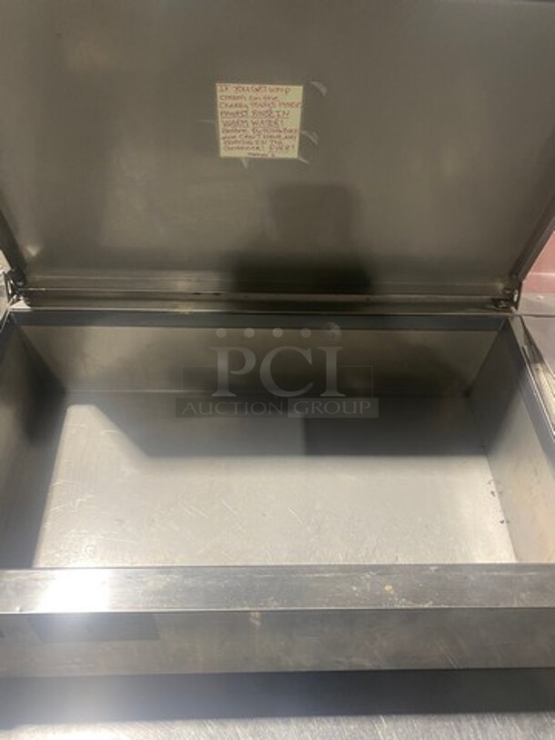 COOL! Artic Air Commercial Countertop Refrigerated Prep Station! All Stainless Steel! Model: ACP40 SN: S817104 115V - Image 5 of 9