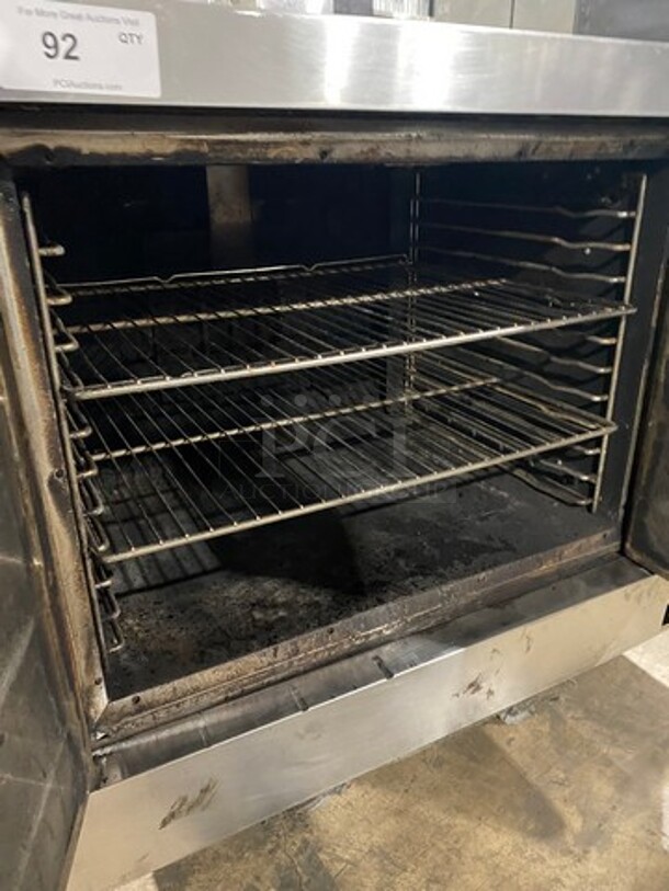 Hobart Commercial Gas Powered Convection Oven! With Solid Doors! With Metal Oven Racks! All Stainless Steel! - Image 5 of 8