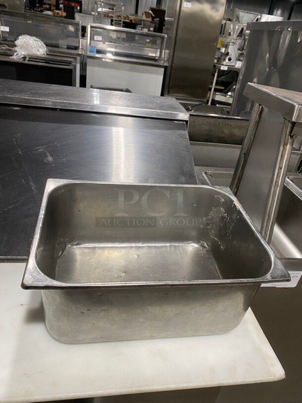 All Stainless Steel Steam Table Food Pans! 4x Your Bid! - Image 2 of 6