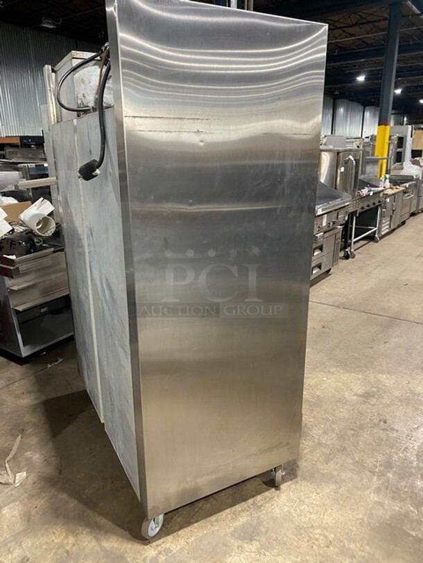 Traulsen Stainless Steel Two Door Reach In Freezer! On Commercial Casters!  Working When Removed! MODEL ALT232WUT SN:227187 208-115V 1PH - Image 2 of 8