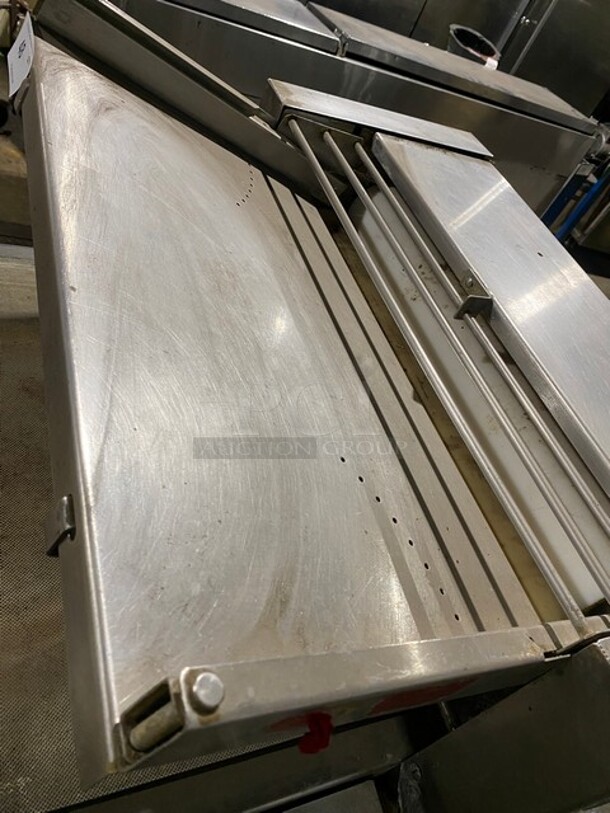 Lucks Floor Style Commercial Dough Sheeter/Molder! On Casters! Working When Removed! Model: LSM24 SN: 1021070 115V 60HZ 1 Phase - Image 5 of 10