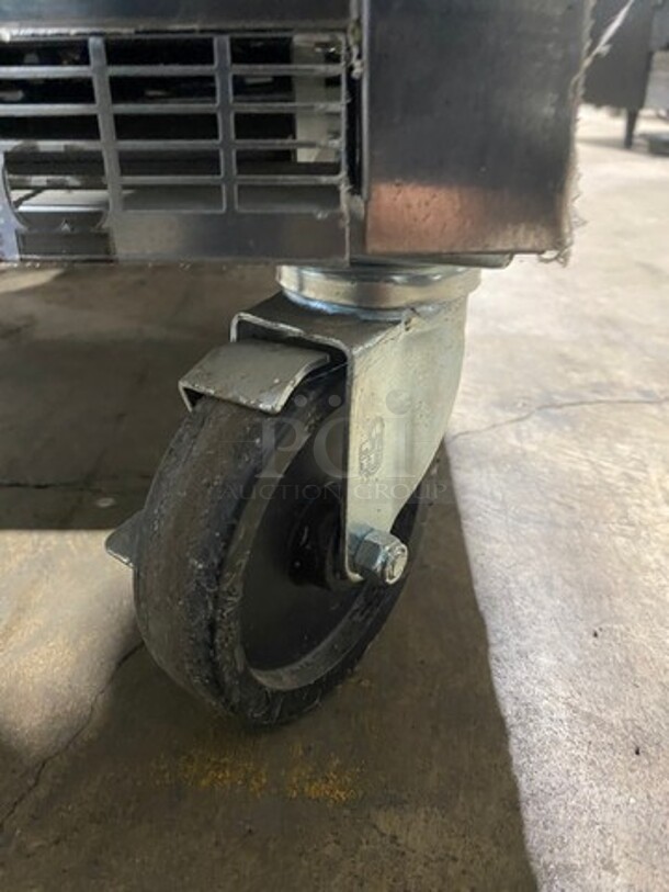 NEW! Beverage Air Commercial Single Door Lowboy/Work Top Cooler! All Stainless Steel! On Casters! Model: UCR20Y24 SN: 11700669 115V 60HZ 1 Phase - Image 7 of 8