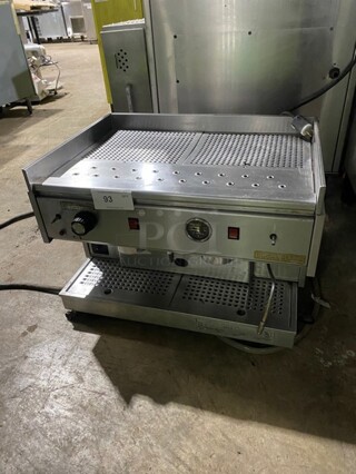 CMA Countertop 2 Group Espresso Machine! All Stainless Steel! Model: AEP2N SN: 99763! 120V!
