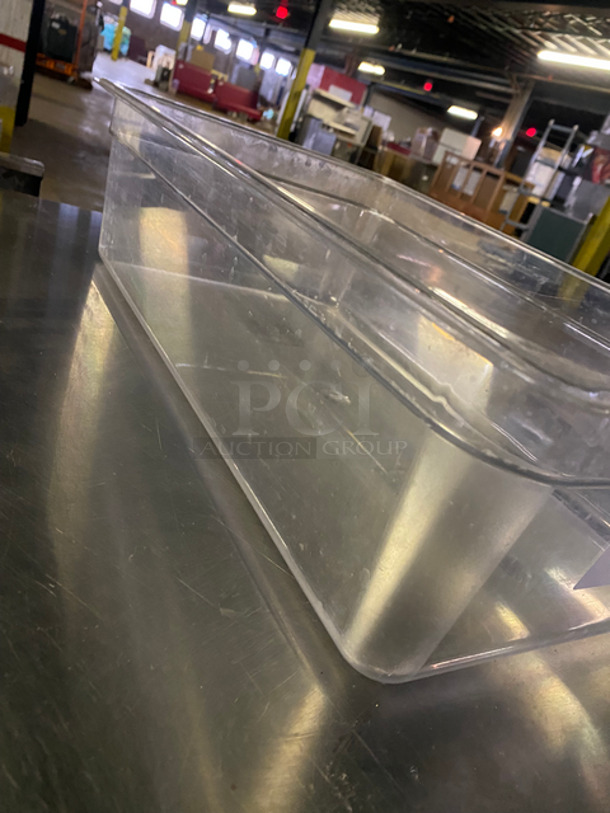 Cambro Clear Poly Multi-Purpose Storage Bin! - Image 2 of 4