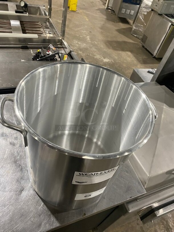 NICE! Vollrath Wear Ever Commercial Large Stock Pot! With Handles! - Image 2 of 6