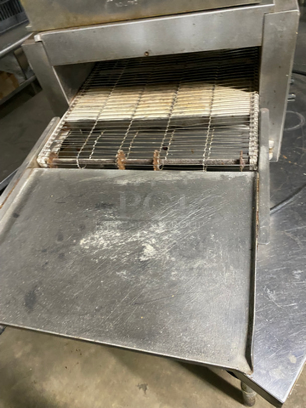 Holman Commercial Countertop Conveyor Pizza Oven! All Stainless Steel! On Small Legs! Model: 214HX SN: 206920020596 208V 60HZ 1 Phase - Image 5 of 9