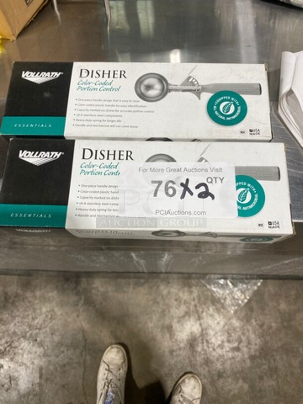 NEW! Vollrath Food Portion Scoopers! 2x Your Bid! - Image 1 of 1