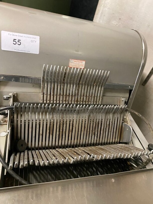 Berkel Commercial Countertop Bread Loaf Slicer! Working When Removed! - Image 6 of 7