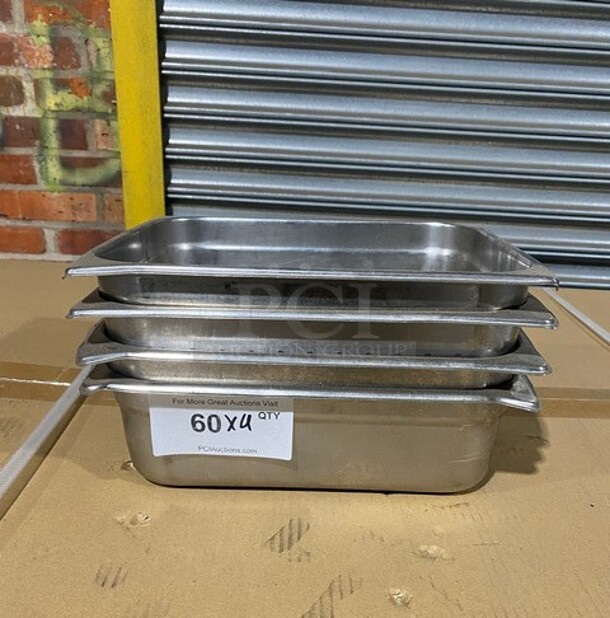 Stainless Steel Steam Table Pan, Perforated Pan! 4x Your Bid! - Item #1114115