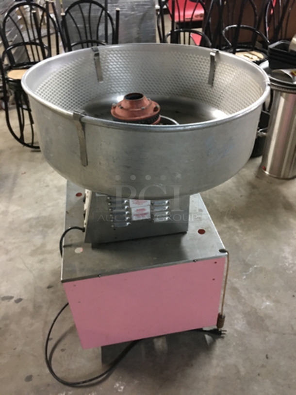 AWESOME! Gold Medal Commercial Cotton Candy/Candy Floss Machine! Electric Powered! All Stainless Steel! Model: 3017SS SN: 25206 120V 60HZ - Image 2 of 8