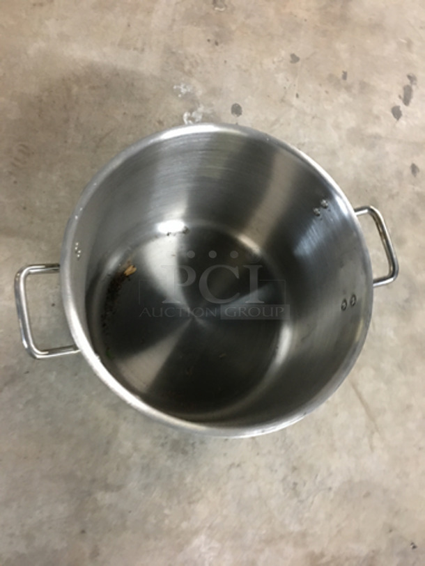 Metal Stock Pot! With Handles! - Image 2 of 4