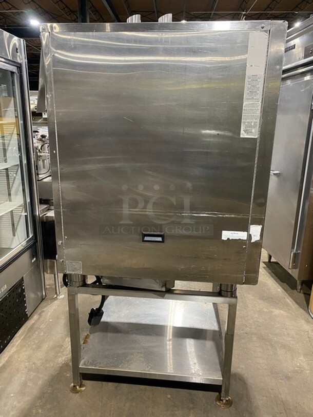 Late Model! Alto Shaam Commercial Electric Powered Combitherm Convection Oven! With Underneath Storage Space! All Stainless Steel! On Legs! 208/230V 3 Phase! Working When Removed! - Image 2 of 12