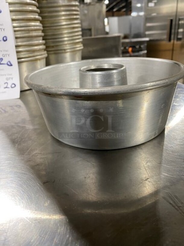 Stainless Steel Cake Pan Molds! 20x Your Bid! - Image 4 of 6