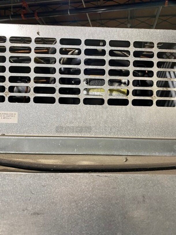 Traulsen Commercial 2 Door Reach In Cooler! All Stainless Steel! On Casters! Model: RE232NZCF02 SN: T1746684K11 115V 60HZ 1 Phase - Image 5 of 10