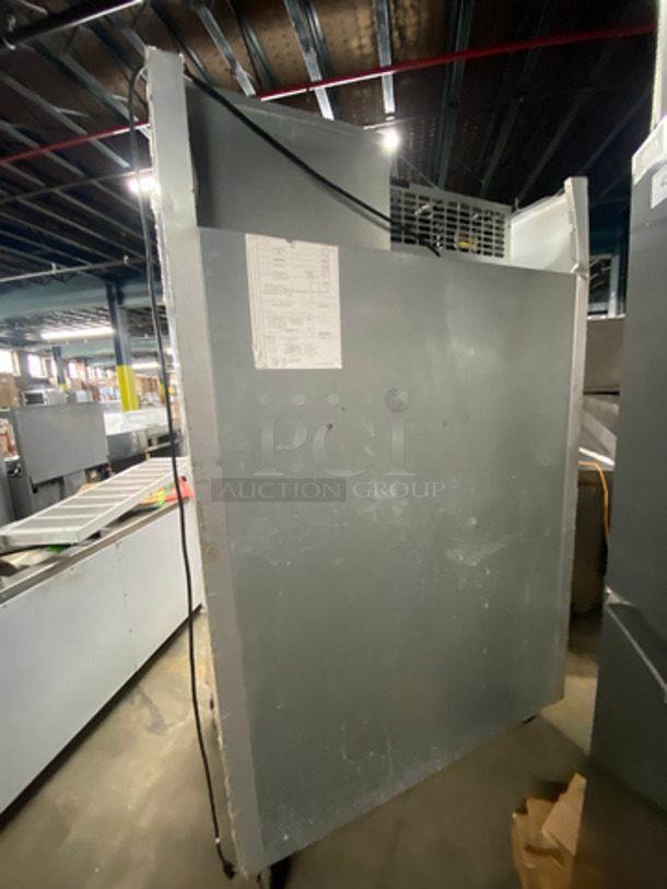Traulsen 2 Door Reach In Freezer Unit! With Poly Coated Racks! All Stainless Steel! On Casters! NOT TESTED! Model: G22010 SN: T94188D15 115V 60HZ 1 Phase - Image 3 of 9