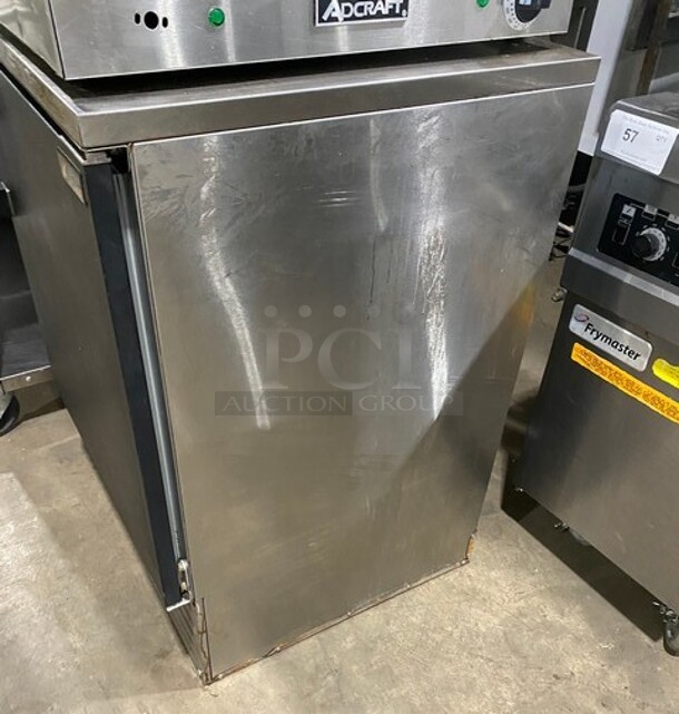 Krowne Commercial Undercounter Glass Chiller! All Stainless Steel! Model: FMC24BSR SN: 0100810 115V 60HZ 1PH
 - Image 3 of 7