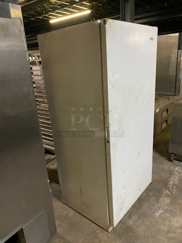 Frigidaire Single Door Freezer! With Racks And Shelves! Model: MFU21M3GW1 SN: WB81500720 115V 60HZ - Image 2 of 9