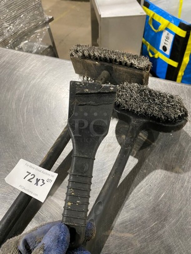 Assorted Size Grill Brushes! 3x Your Bid! - Image 3 of 5