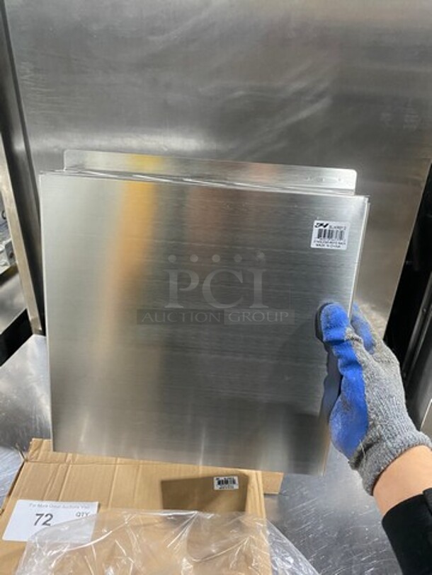 NEW! IN THE BOX! Commercial Solid Stainless Steel Knife Rack! Model: SLKR012 - Image 4 of 7
