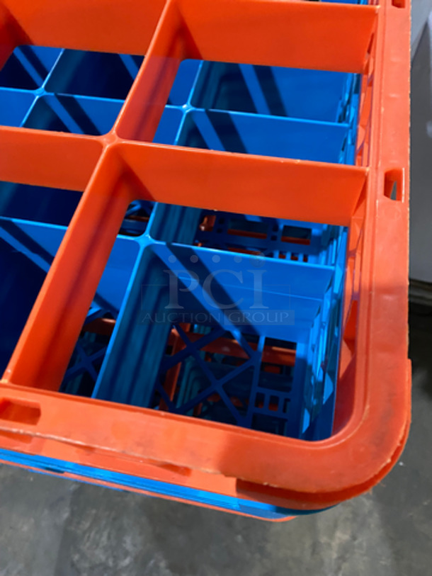 Blue And Orange Poly Cup Crates! 5x Your Bid! - Image 4 of 4
