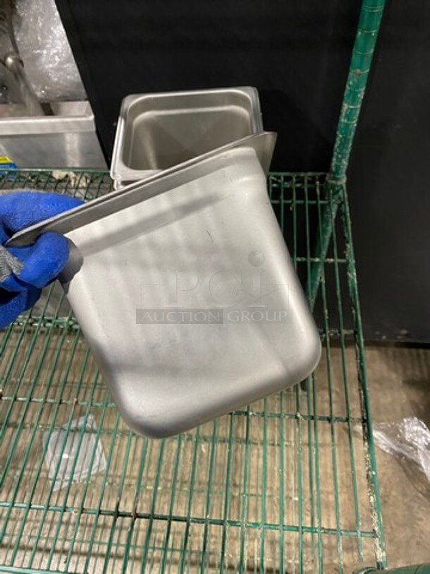 Winco Commercial Steam Table/ Prep Table Food Pans! All Stainless Steel! 5x Your Bid! - Image 6 of 7