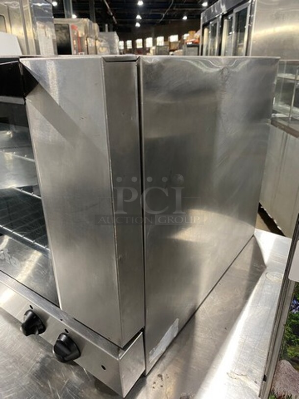 Turbofan Moffat Commercial Countertop Electric Powered Convection Oven! With View Through Door! Metal Oven Racks! All Stainless Steel! - Image 2 of 8